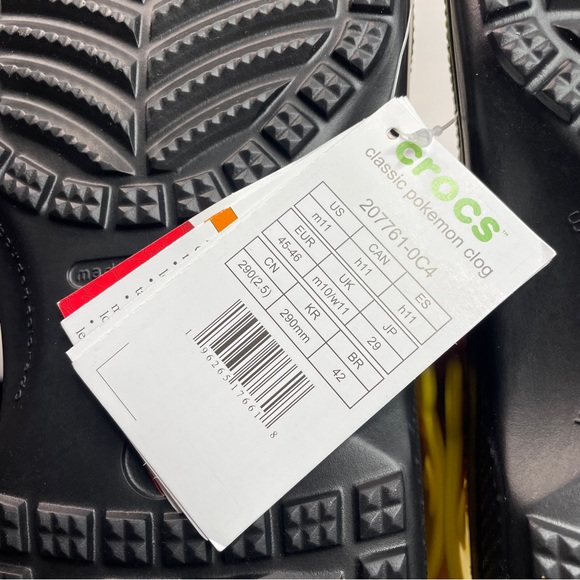 Crocs x Pokemon “Pikachu” Classic Clog With Jibbitz 2023 - Picture 5 of 5